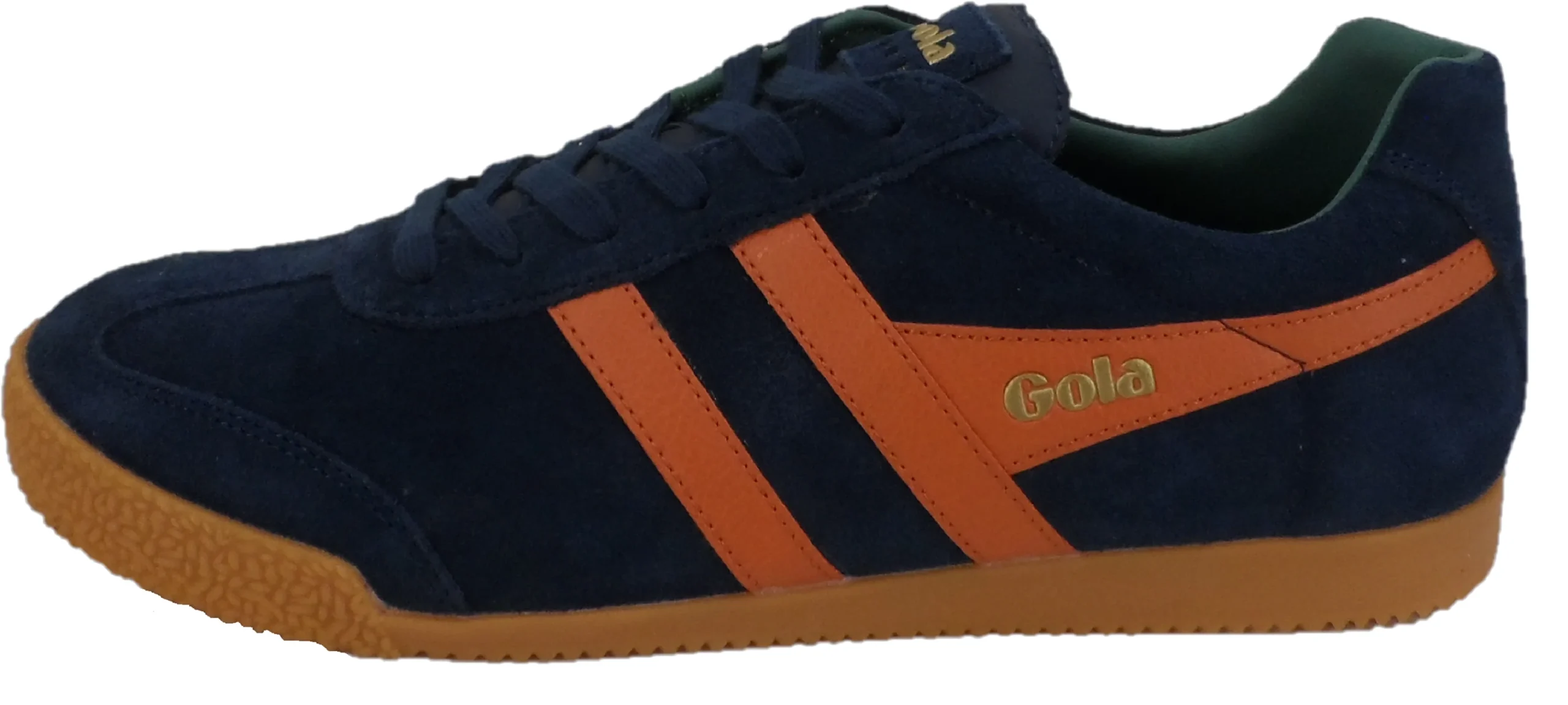 Gola Classics Harrier Navy Orange Sage Trainers - immagine 3