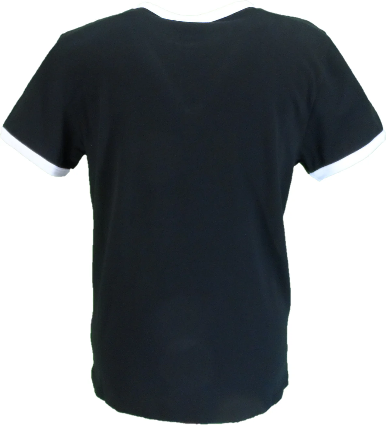 Gola Mens Black/Red/White Striped Retro Ringer T Shirt - immagine 3