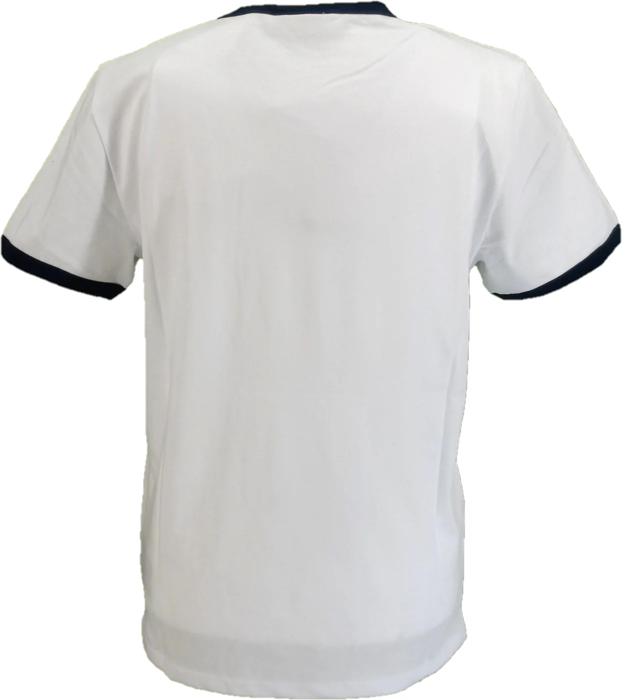 Gola Mens White/Navy/Red Striped Retro Ringer T Shirt - immagine 3