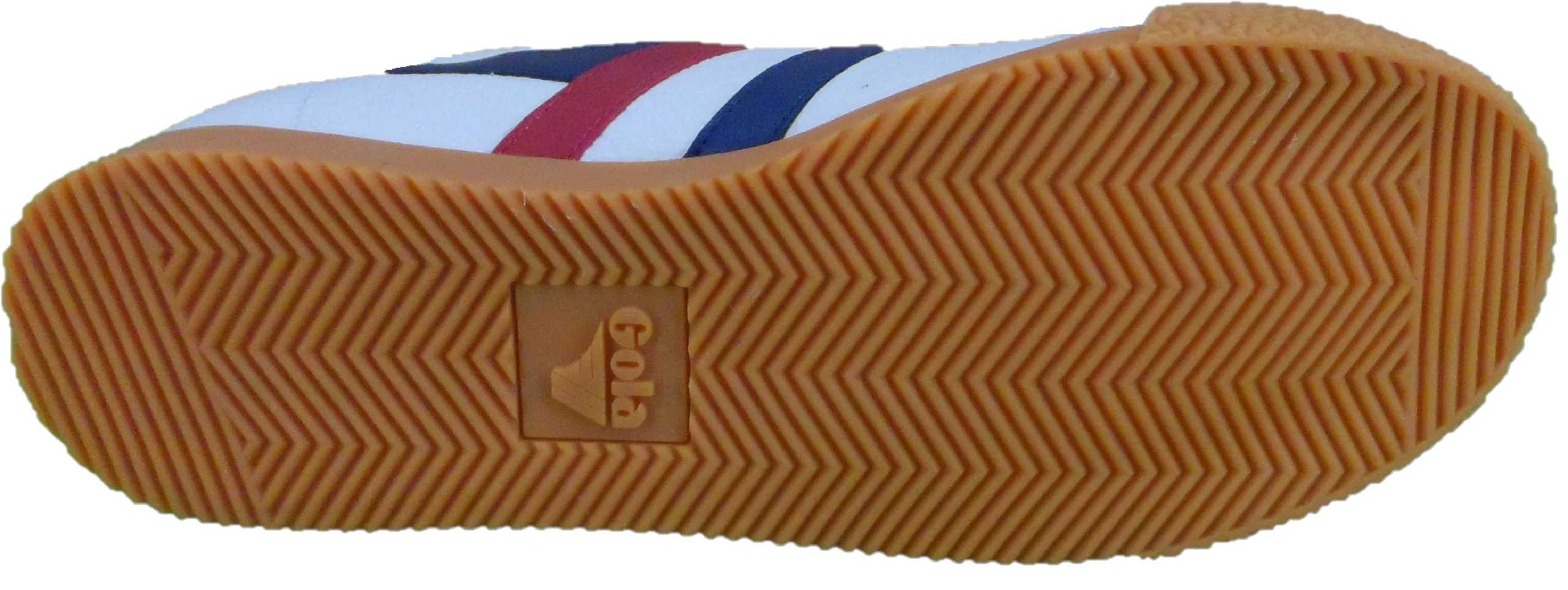 Gola Classics White/Navy/Red Harrier Trainers - immagine 6