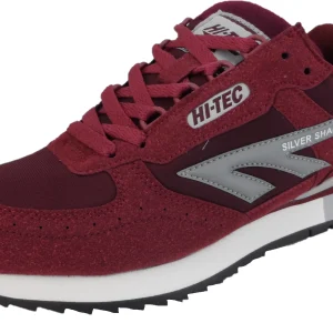 Hi Tec Cherry Red Sliver Shadow OG Retro Trainers