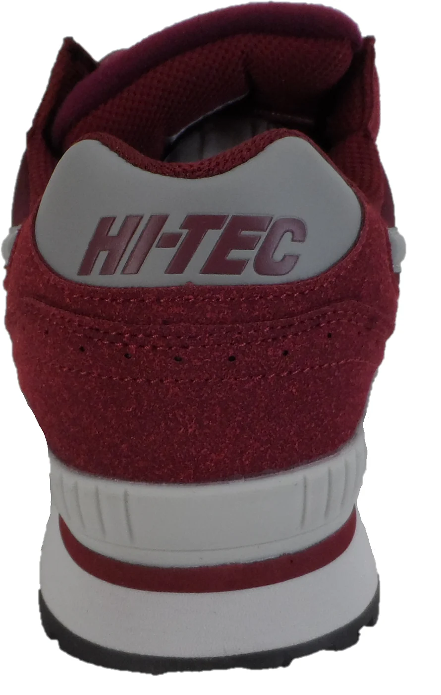 Hi Tec Cherry Red Sliver Shadow OG Retro Trainers - immagine 4