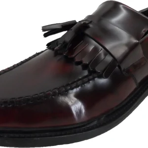 Ikon Original Mens Selecta Oxblood Retro,Ska,Northern Soul Tassel Loafers