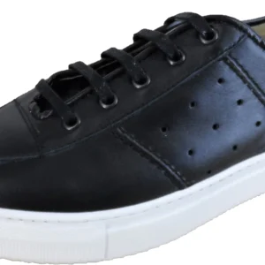 Ikon Original Mens All Black The Seeker Bowling Trainers