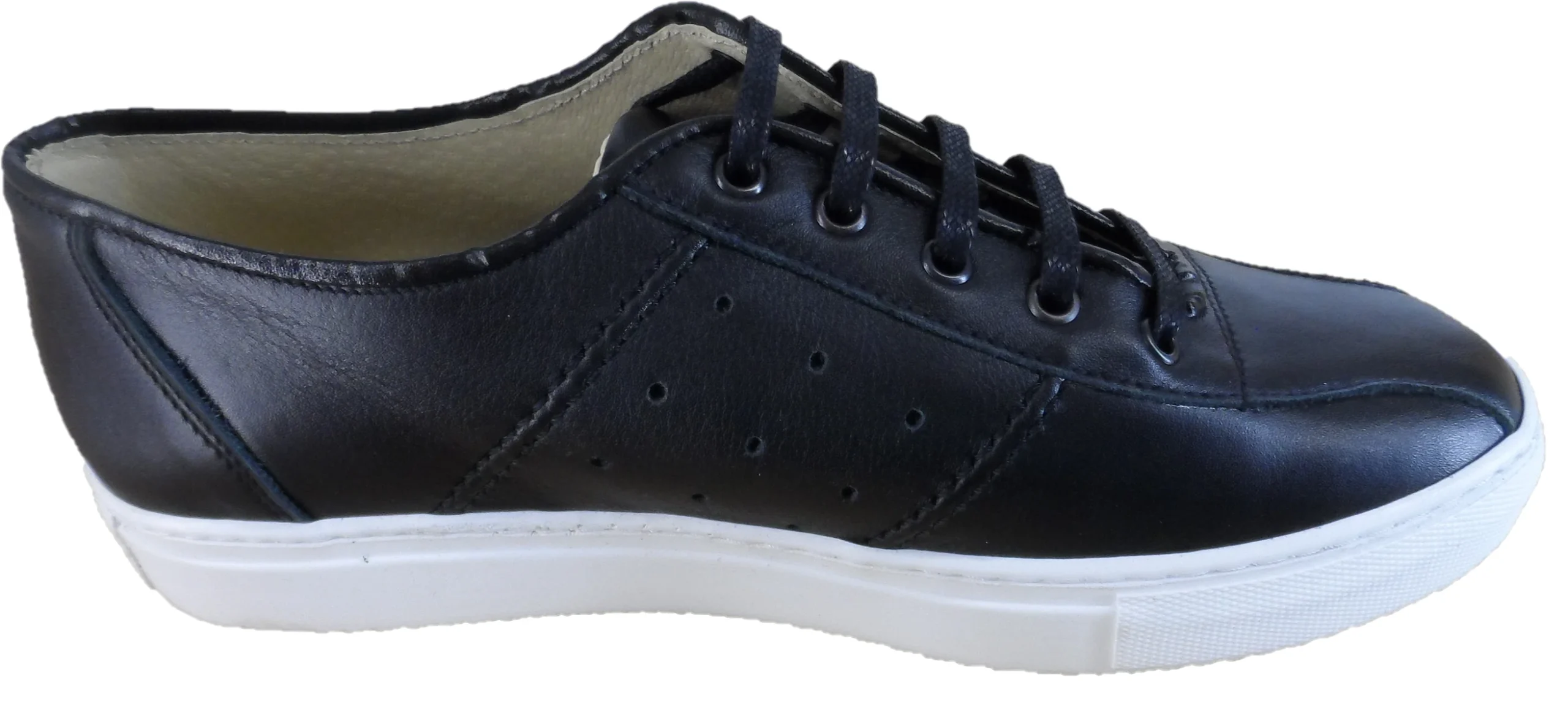 Ikon Original Mens All Black The Seeker Bowling Trainers - immagine 5