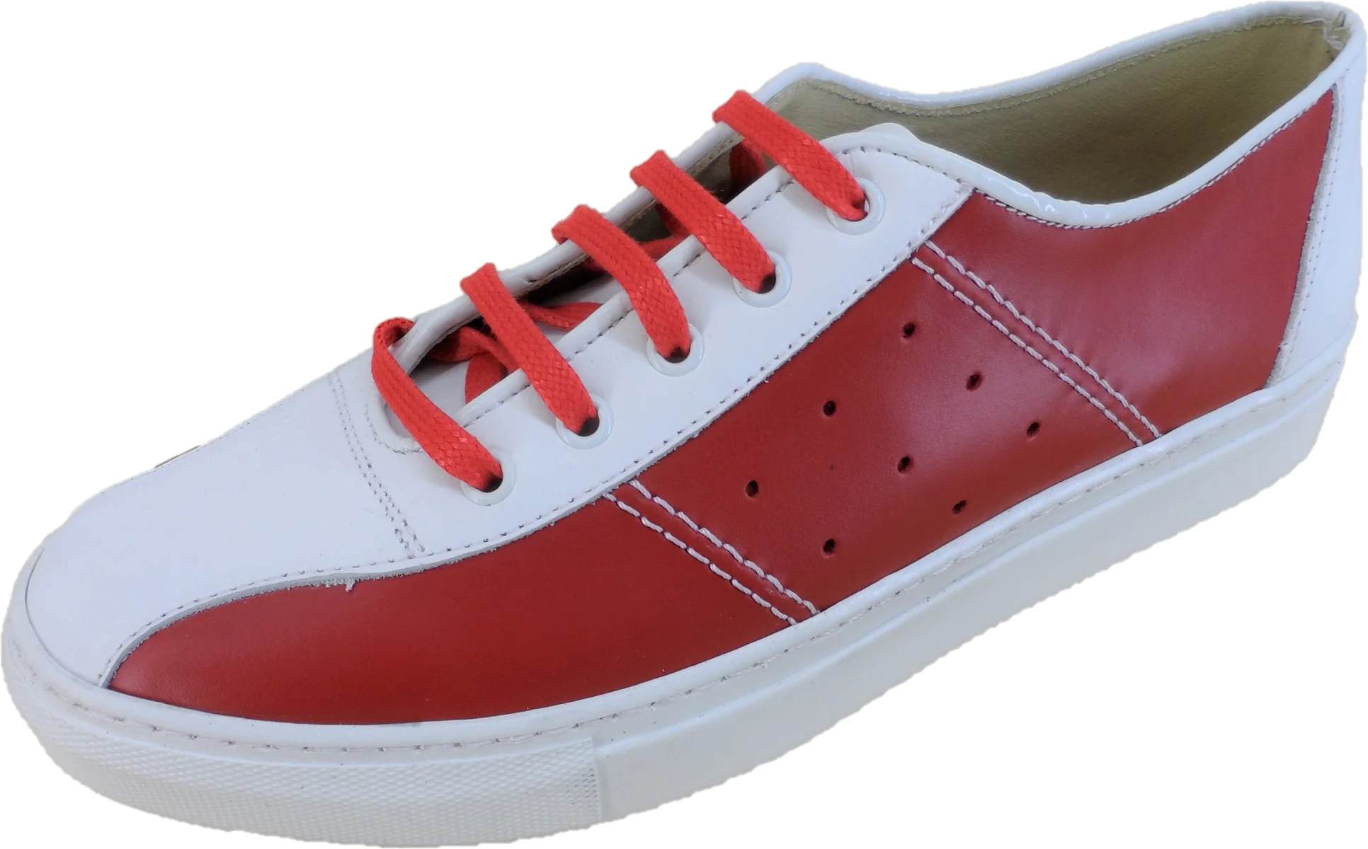 Ikon Original Mens Red, White & Blue The Seeker Bowling Trainers - immagine 3