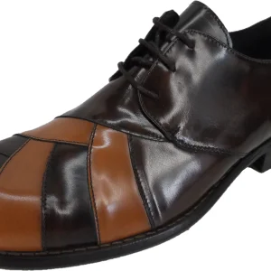 Ikon Original Mens Brown/Tan Zodiac All Leather Shoe
