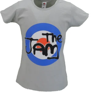 Ladies Official Licensed The Jam Grey Target T Shirts