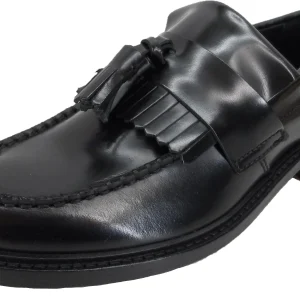 Ikon Original Ladies Selecta Black Retro, Ska, Northern Soul Tassel Loafers