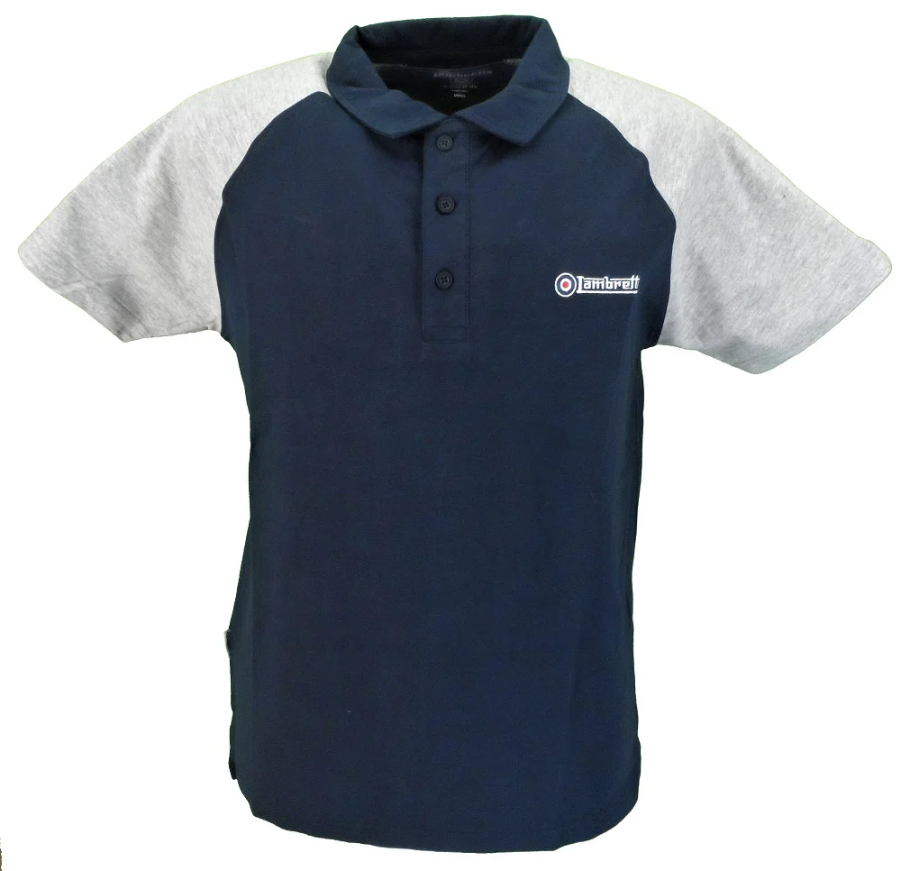 Lambretta 3 Shirt Pack Of Polo Shirts All size Small - immagine 4