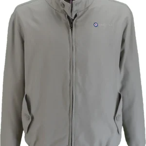 Lambretta Stone/Beige Showerproof Harrington Jacket