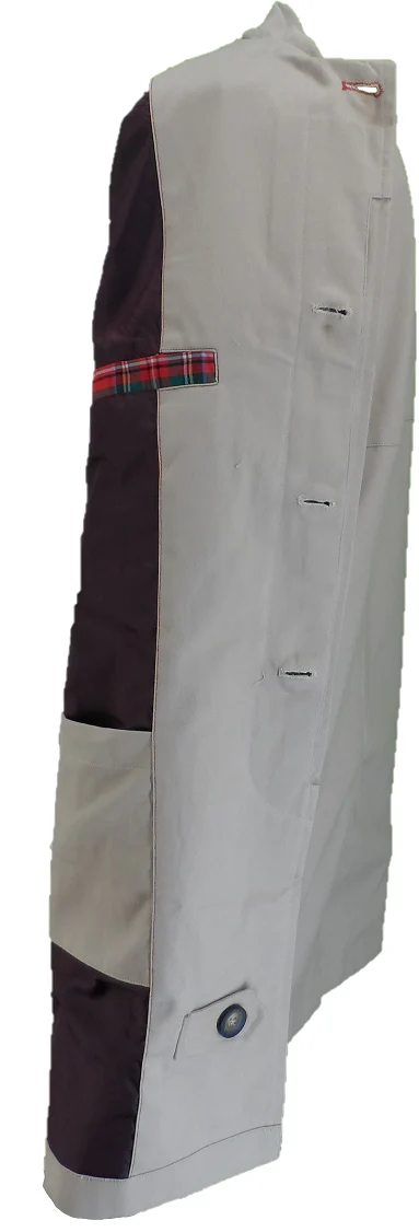 Real Hoxton Mens Beige Mac Coat - immagine 5