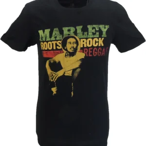 Mens Official Licensed Bob Marley Roots Rock Reggae T Shirt