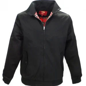 Merc Mens Black Harrington Jacket