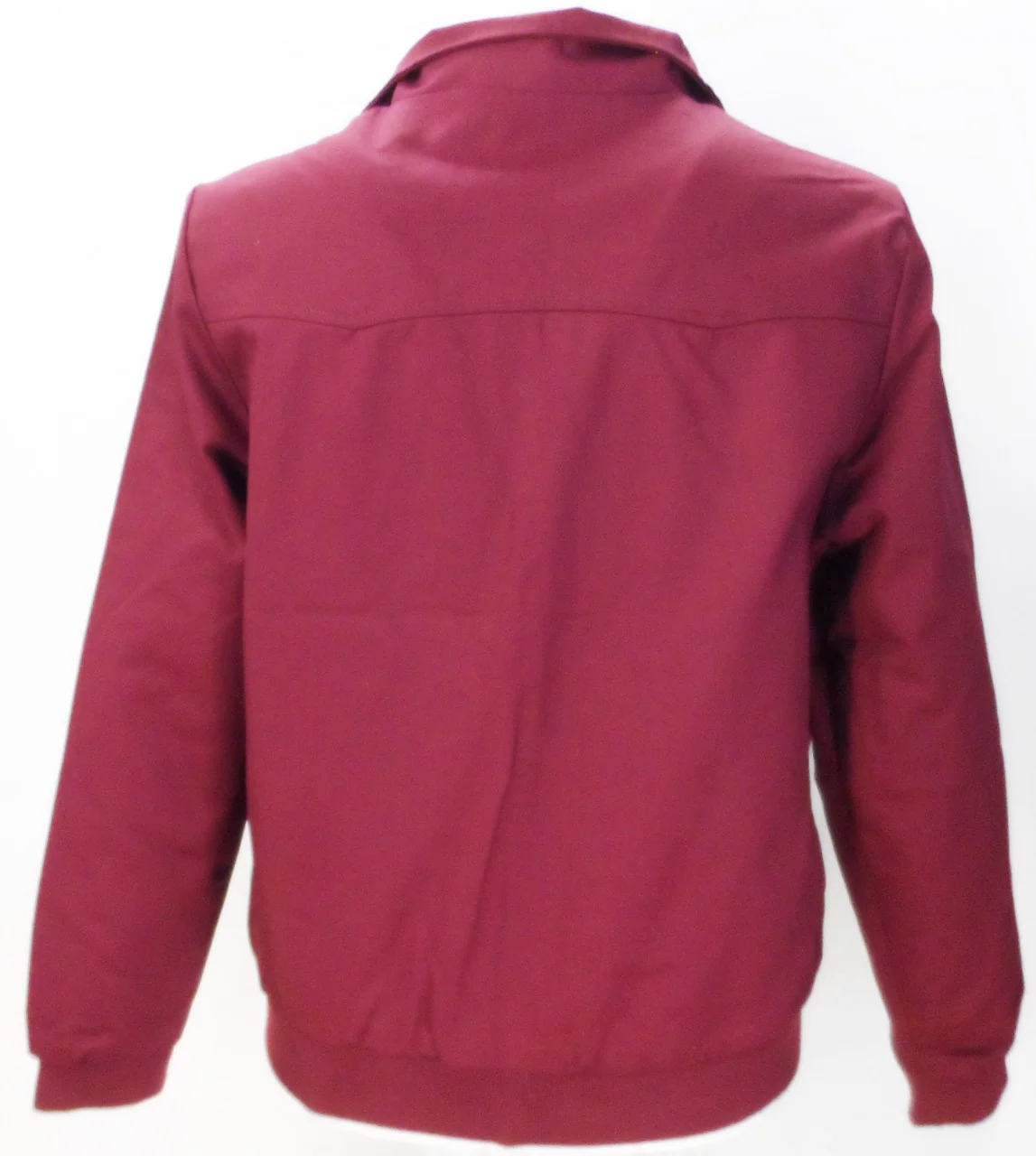 Merc Mens Burgundy Harrington Jacket - immagine 3