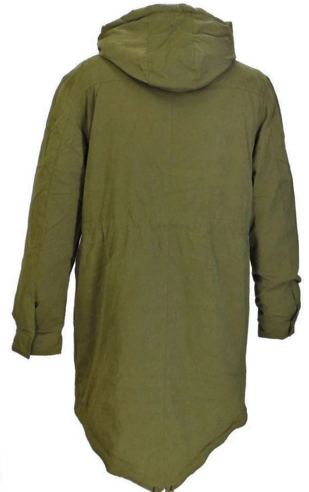 Merc Mens Khaki Green Tobias Mod Style Fishtail Vintage/Retro Parka - immagine 6