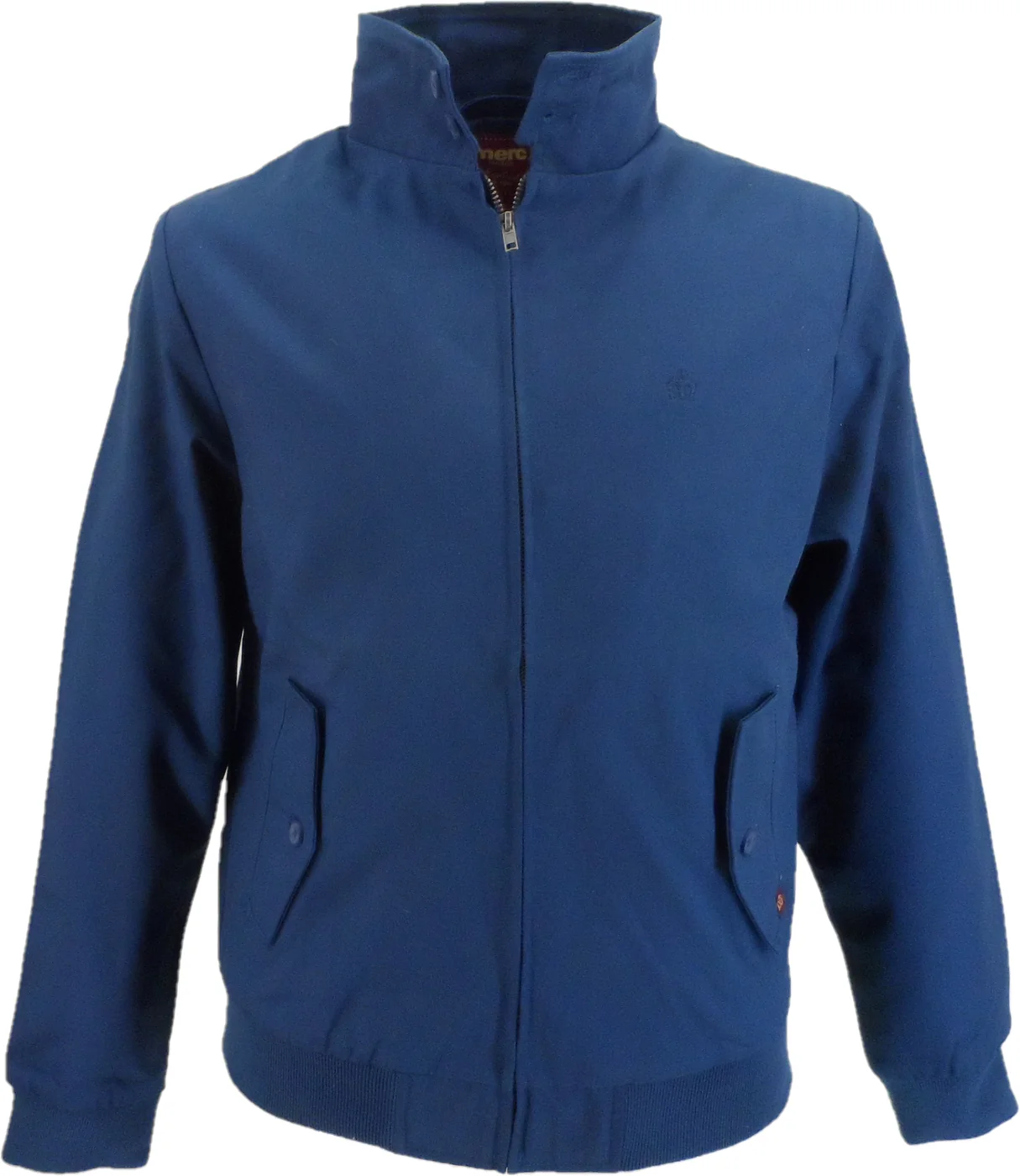Merc Mens Mid Blue Harrington Jacket - immagine 2