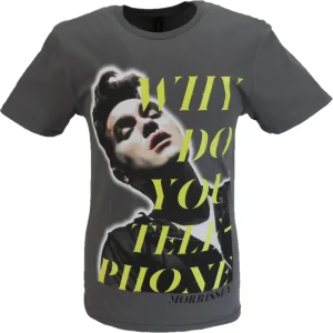 Mens Official Morrissey Why Do You Telephone ? T Shirt