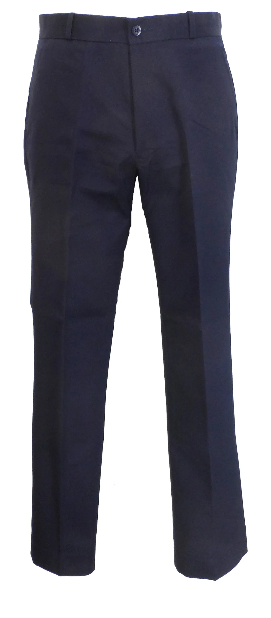 Relco Mens Navy 60S 70S Retro Mod Sta Prest Trousers