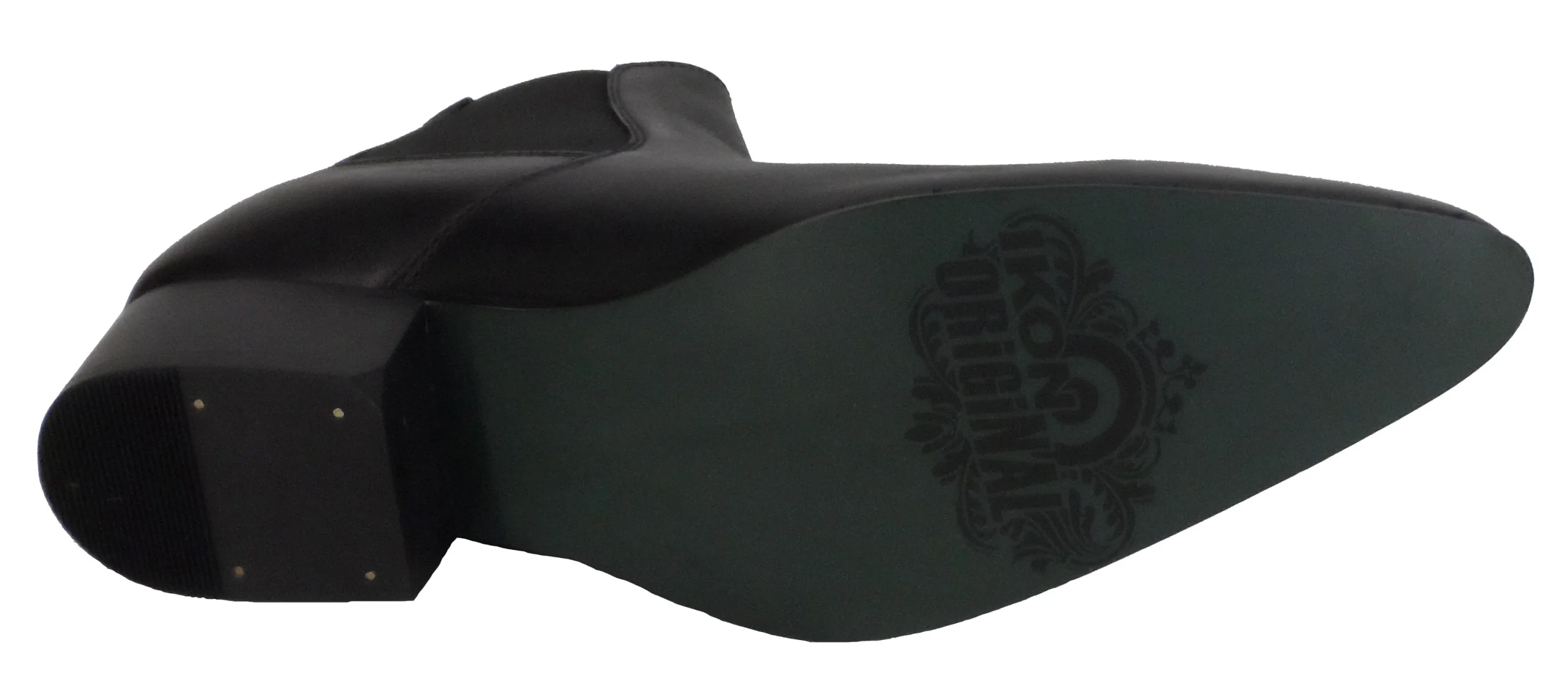 Ikon Original Black Winklepicker Mod Beatle Boots - immagine 6