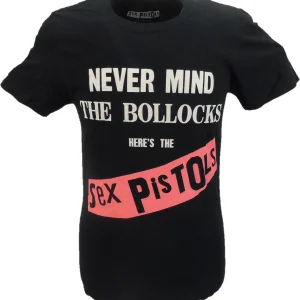 Mens Black Official Sex Pistols NMTB T Shirt