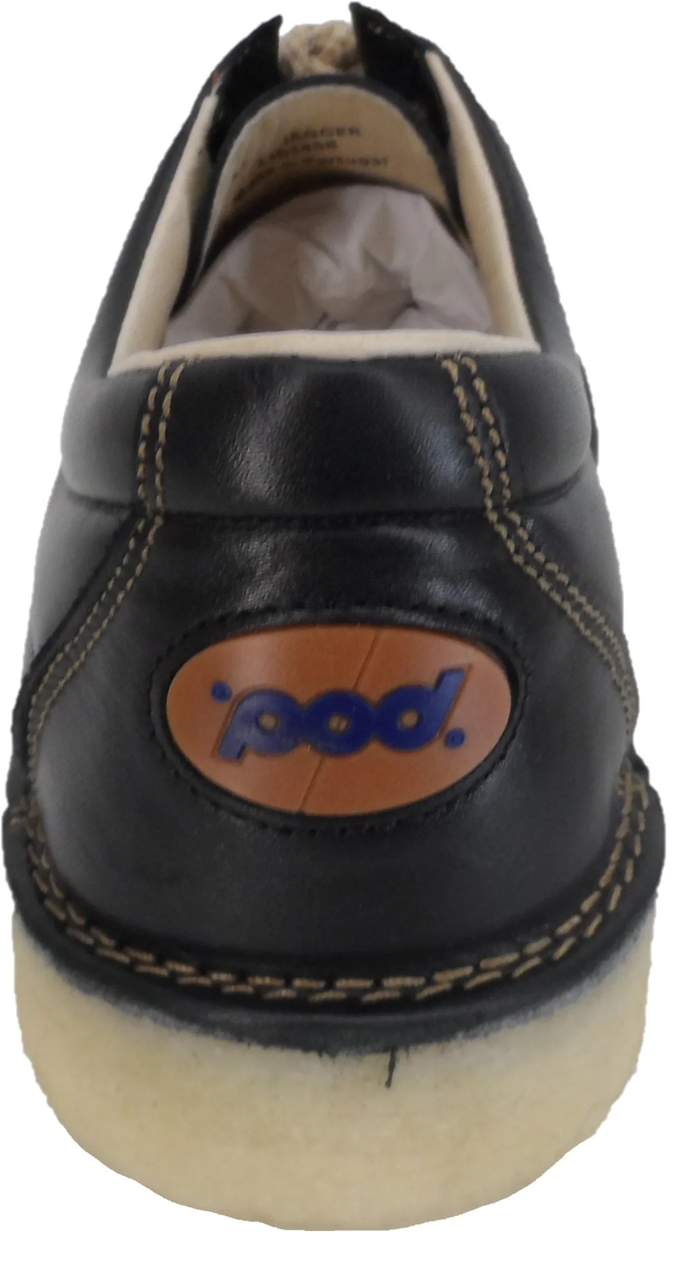 Pod Original Black Jagger Retro Mod Leather Shoes - immagine 5