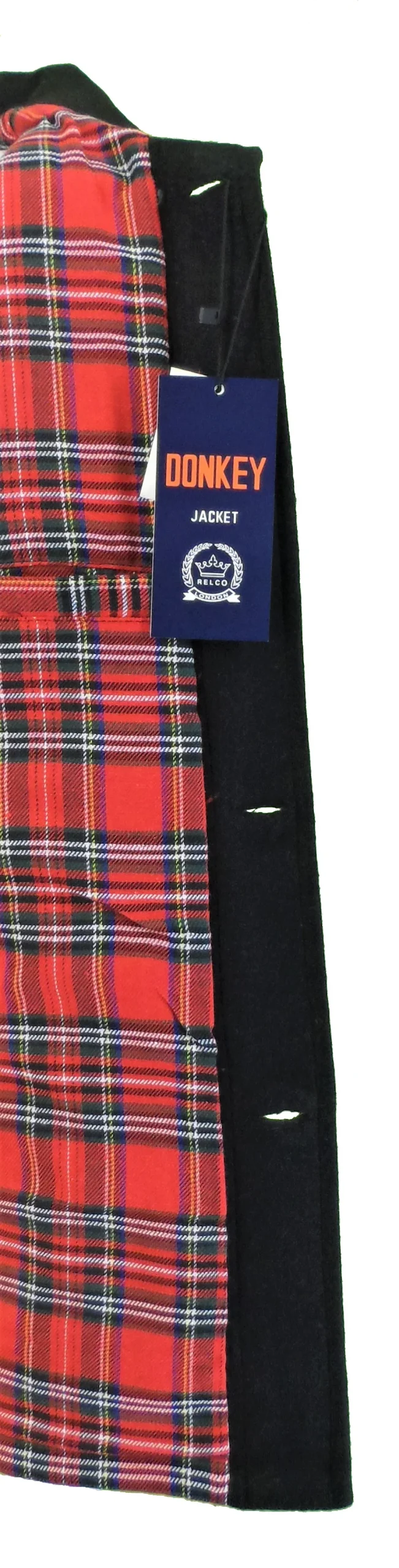 Relco Mens PVC Black Donkey Jackets - immagine 4