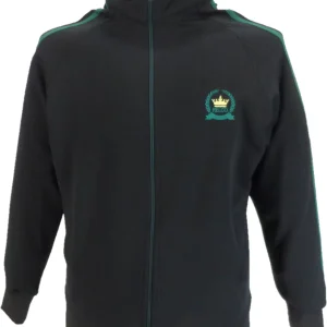 Relco Mens Black Jamaica Retro Track Tops