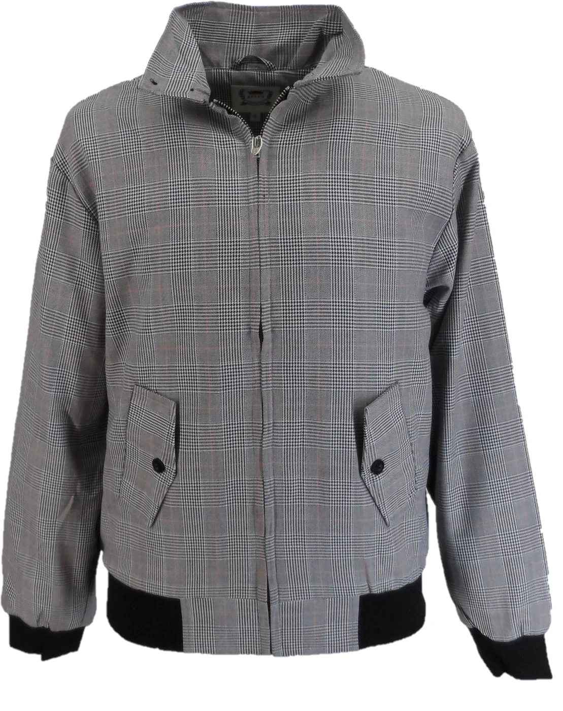 Relco Mens Prince of Wales Harrington Jacket - immagine 2