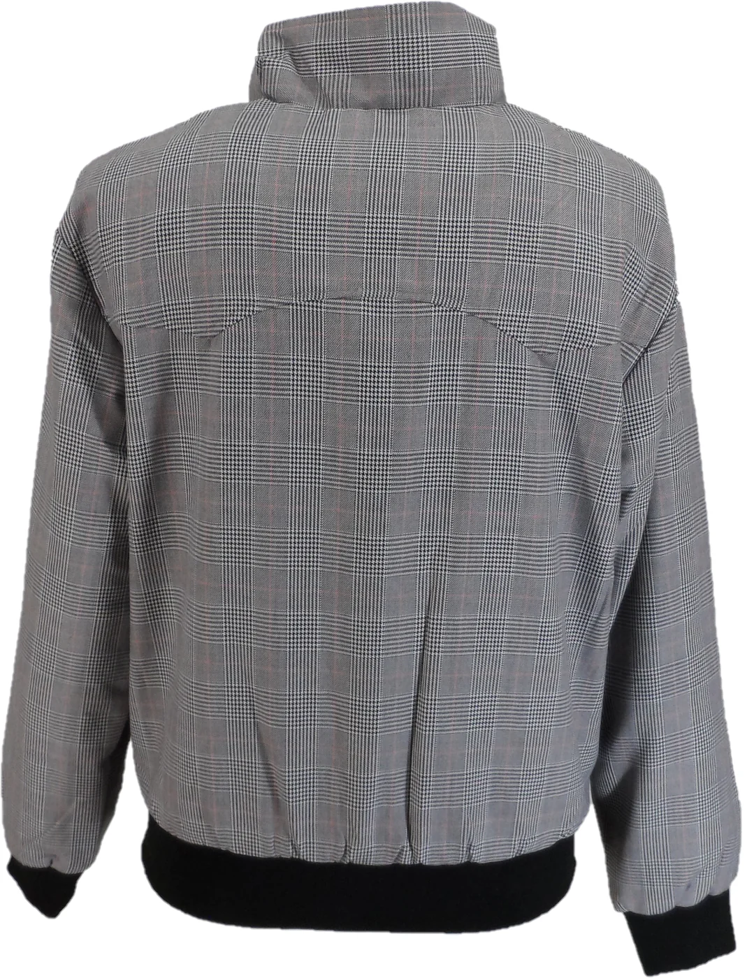 Relco Mens Prince of Wales Harrington Jacket - immagine 4