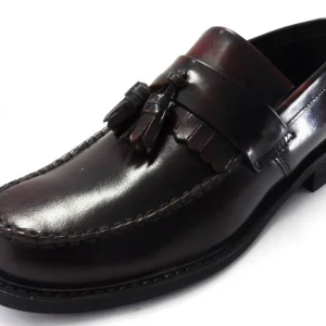 Roamers Classic Oxblood Retro,Ska,Northern Soul RUDE BOY Tassel Loafers