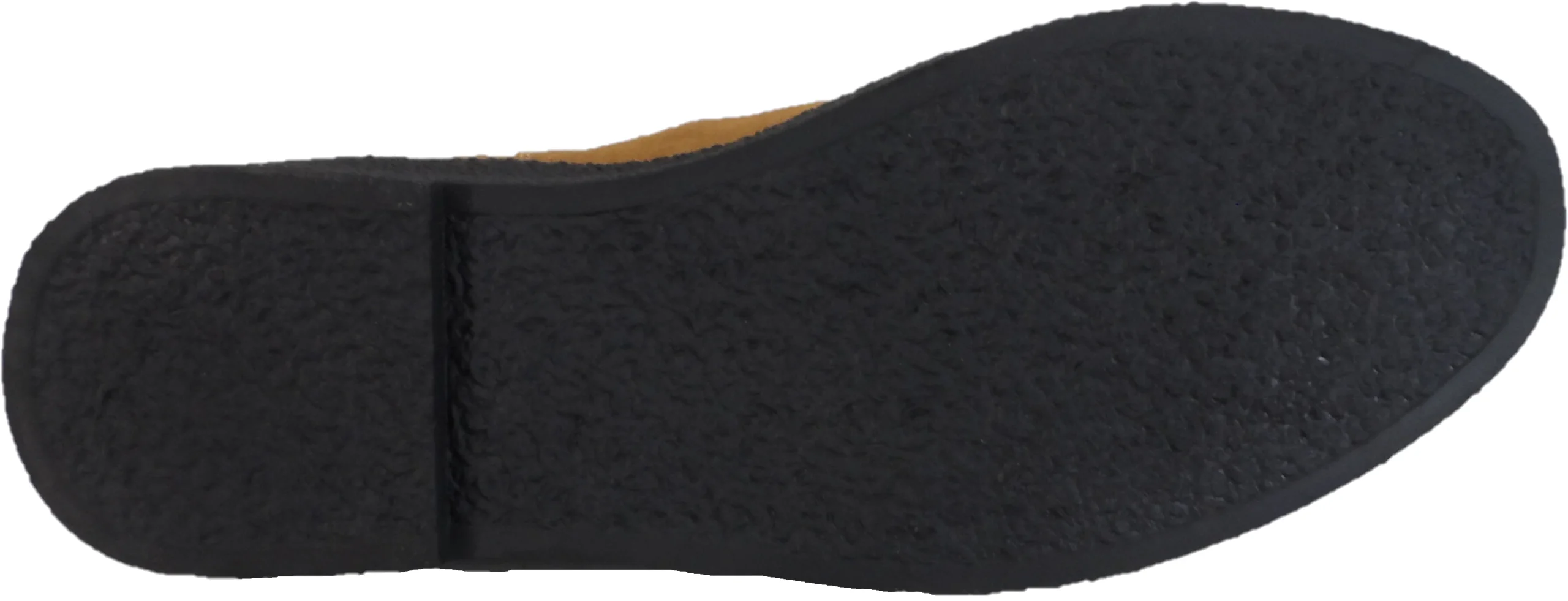 Roamers Mens Real Suede Sand/Tan Retro Chelsea Desert Boots - immagine 6