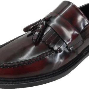 Delicious Junction Oxblood Rudeboy Mod SKA Loafers Shoes