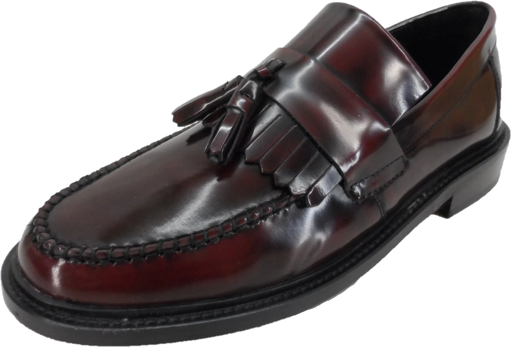 Delicious Junction Oxblood Rudeboy Mod SKA Loafers Shoes - immagine 2