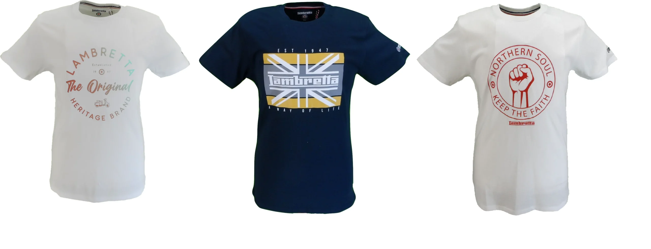 3 Pack of Lambretta T Shirts all Size Small - immagine 3