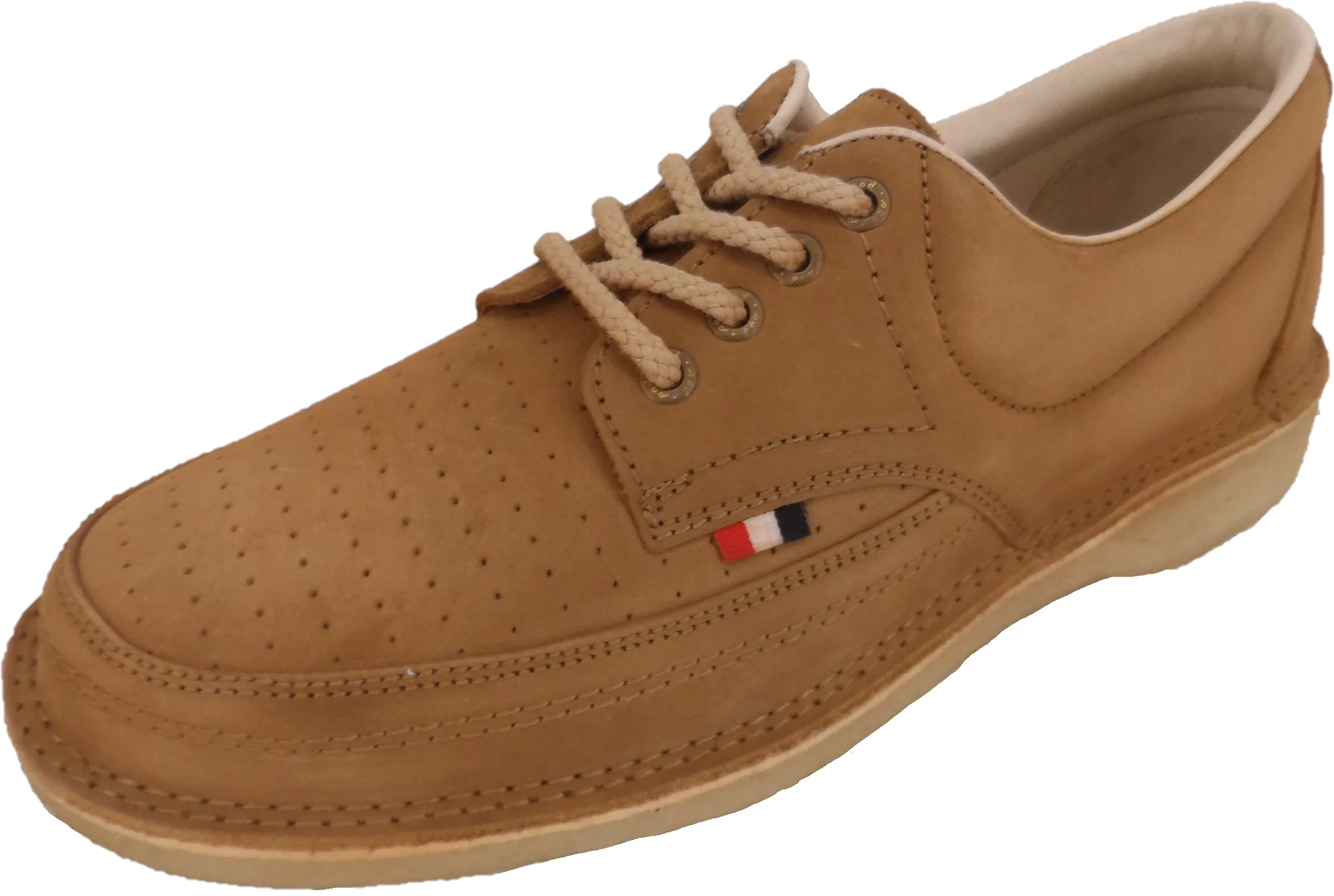 Pod Original Camel Gallagher Retro Nubuck Leather Shoes - immagine 2
