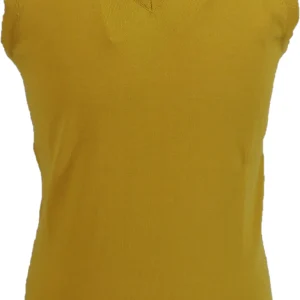 Relco Mustard Yellow Classic Retro Tank Tops