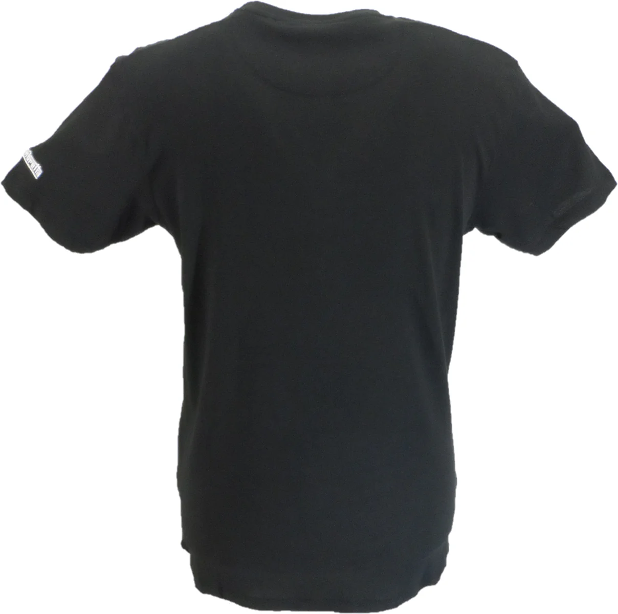 Lambretta Mens Black Checkerboard Block Retro T Shirt - immagine 3