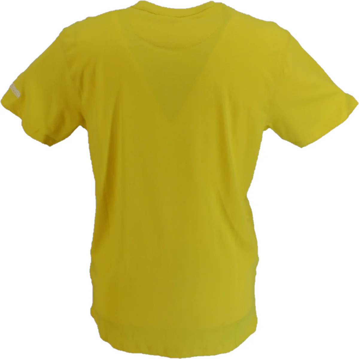 Lambretta Mens Passion Fruit Checkerboard Block Retro T Shirt - immagine 3