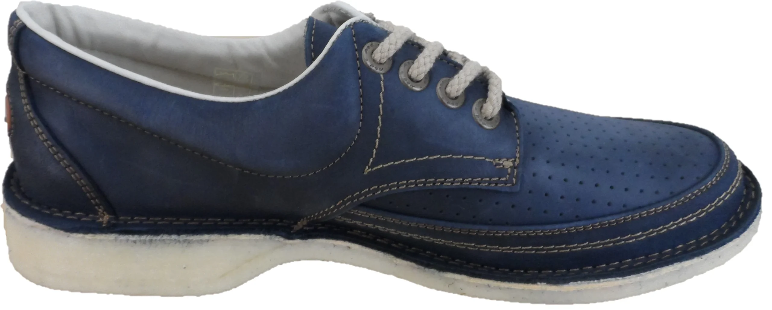 Pod Original Navy Gallagher Retro Leather Shoes - immagine 5