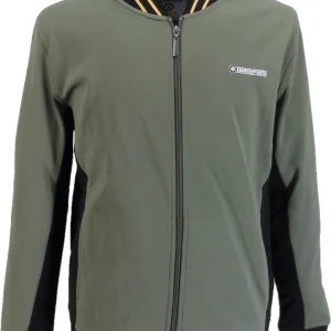 Lambretta Retro Khaki Green Vintage Track Top Jacket