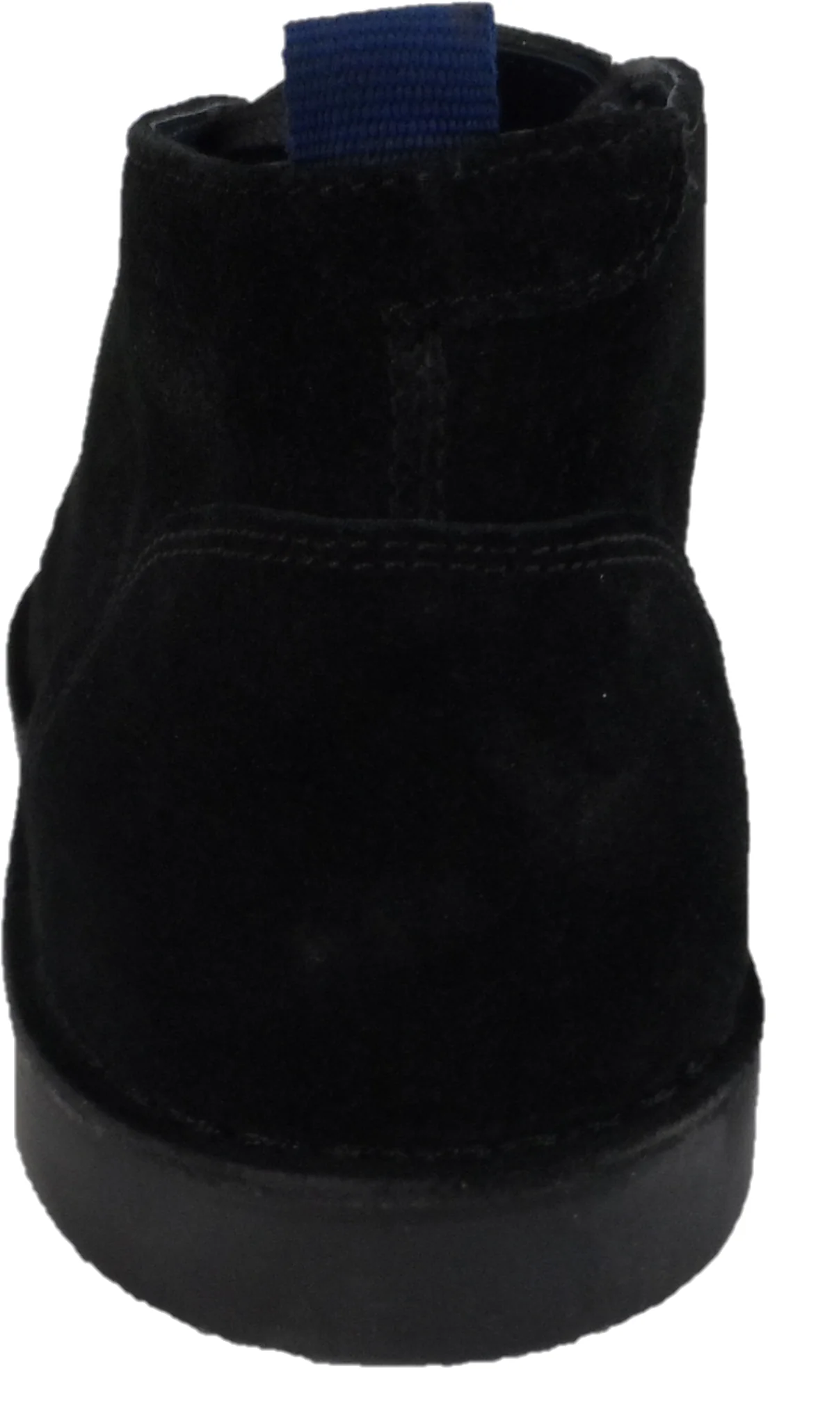 Roamers Black 2 Eyelet Retro Real Suede Desert Boots - immagine 4