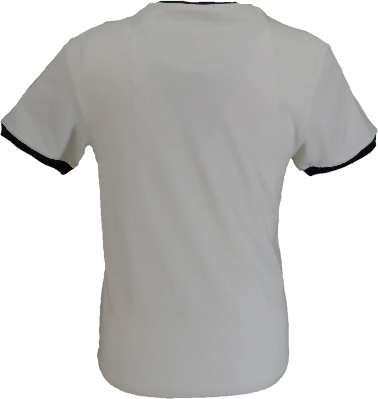 Trojan Mens Ecru Houndstooth Trojan Helmet logo T-Shirt - immagine 3