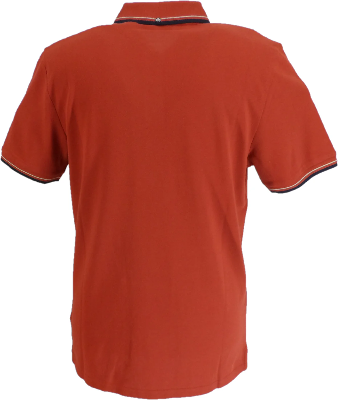 Ben Sherman Men's Jester Red Signature 100% Cotton Polo Shirt - immagine 3