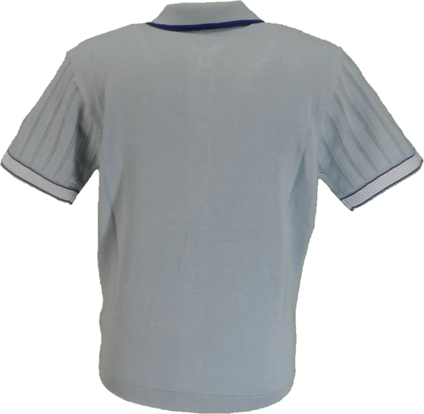 Gabicci Mens Mint Blue Carter Short Sleeve Cardigan - immagine 3