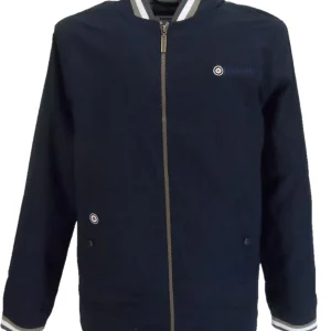 Lambretta Dark Navy Blue Monkey Harrington Jackets