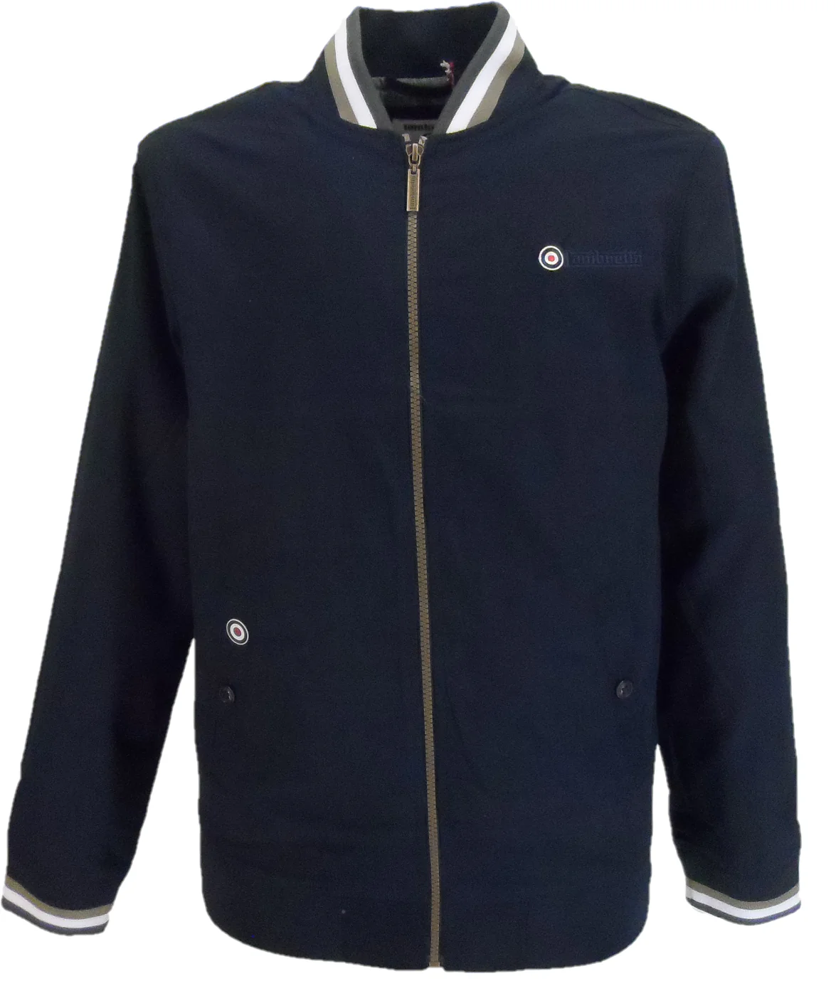 Lambretta Dark Navy Blue Monkey Harrington Jackets - immagine 2