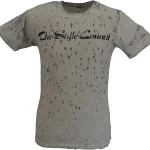 Mens Sand Dye-Wash Official The Style Council T Shirt