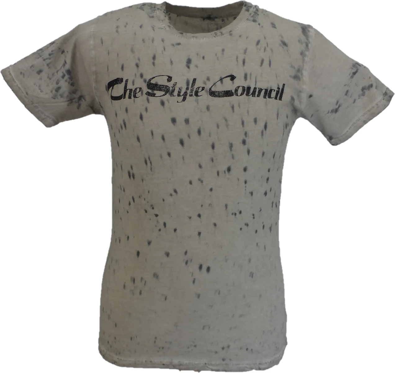 Mens Sand Dye-Wash Official The Style Council T Shirt - immagine 2