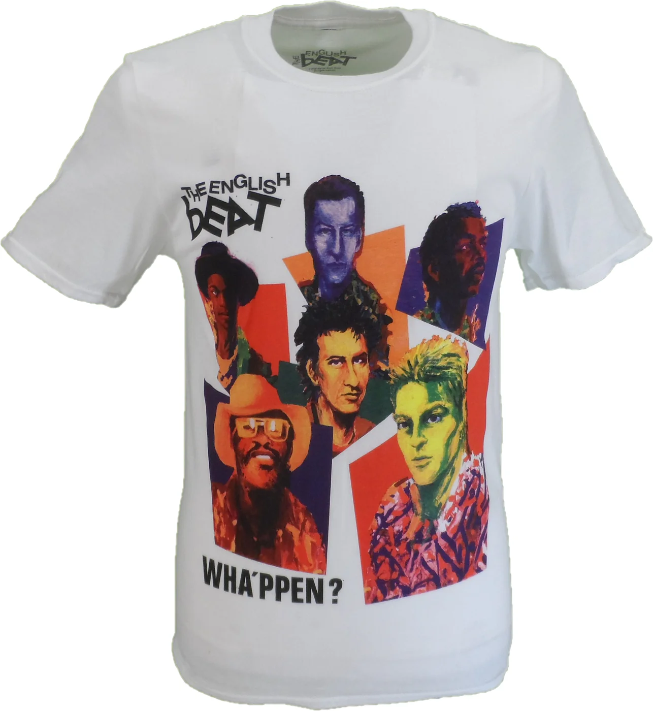 Mens Official The Beat Wha'ppen Art Photo White T Shirt - immagine 2